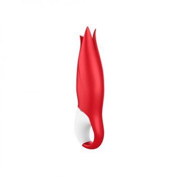 Мощный вибратор Satisfyer Vibes Power Flower с нежными трепещущими лепестками, 12 режимов работы