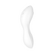 Вакуумний смарт-стимулятор із вібрацією Satisfyer Curvy Trinity 5 (White), керування зі смартфона