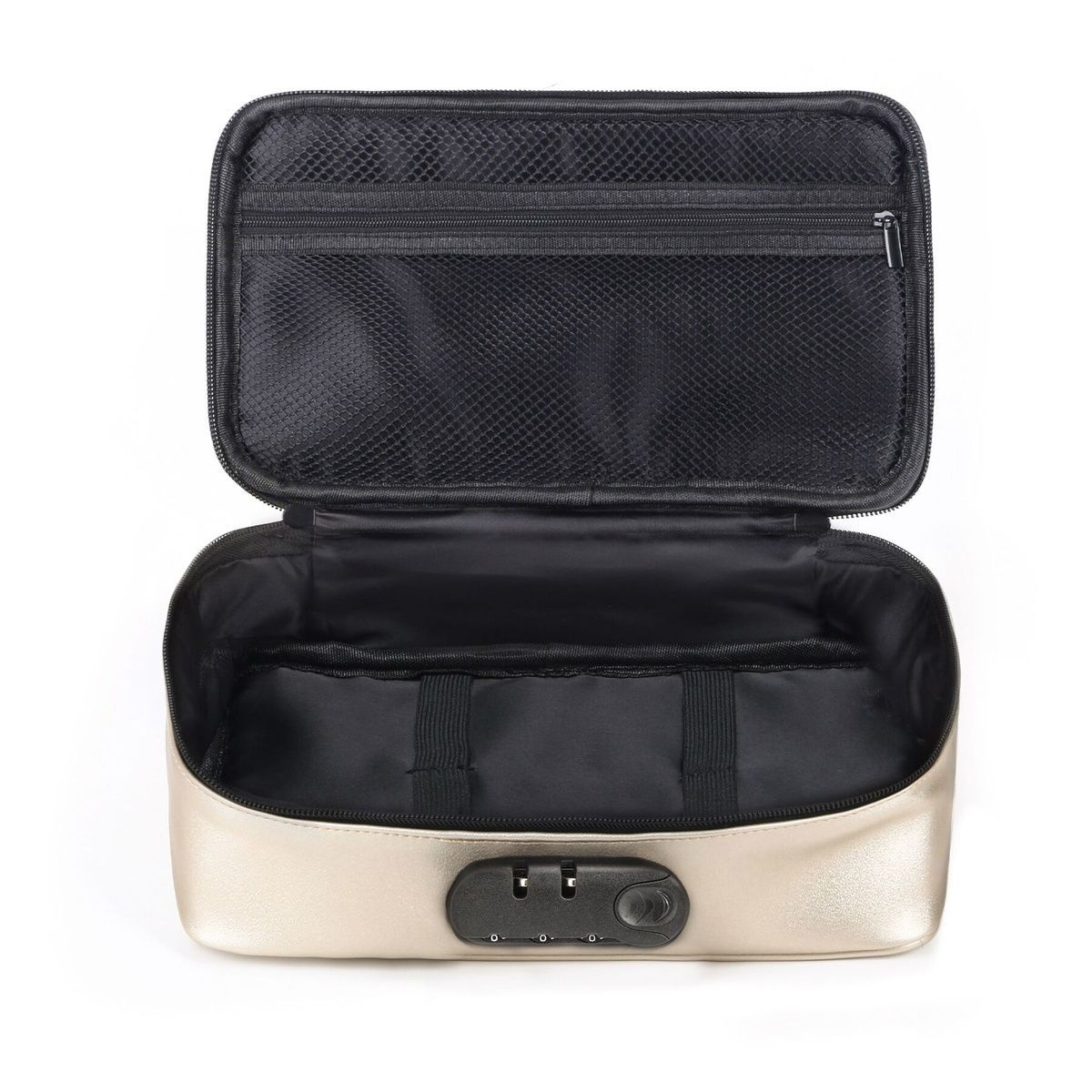 Кейс для іграшок Dorcel DISCREET BOX LUXURY GOLD, кодовий замок, 27&times;16&times;7,62 см