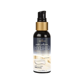 Смазка водно-силиконовая Sensuva Hybrid Formula (57 мл) без сахара, подходит для оральных ласк