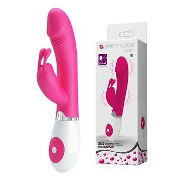 Вибратор-кролик Pretty Love Gene Vibrator Pink