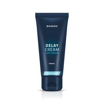 Крем-пролонгатор Boners Delay Cream 100 мл, легкий анестетик лаурет-9 + мята