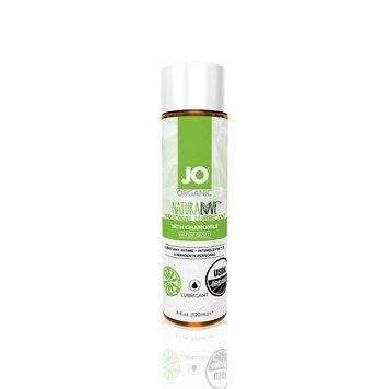 Смазка на водной основе JO NATURALOVE &mdash; ORGANIC (120 мл) с экстрактом листьев агавы и ромашки