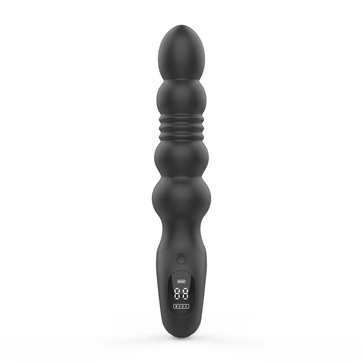 Анальний вібратор з пульсацією Loviss Thor Thrusting Anal Plug, 2 мотори