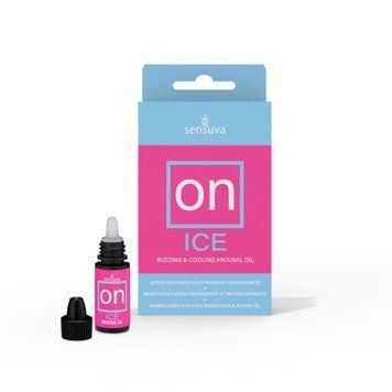 Возбуждающие капли для клитора Sensuva &ndash; ON Arousal Oil for Her Ice (5 мл) охлаждающие, до 30 минут