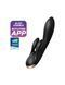 Смарт вибратор-кролик с двойным отростком Satisfyer Double Flex Black