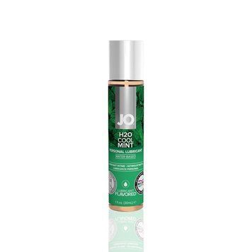 Смазка на водной основе JO H2O &mdash; Cool Mint (30 мл) без сахара, растительный глицерин