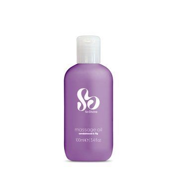 Масло для чувственного массажа Sandalwood & Fig So Divine (Великобритания)