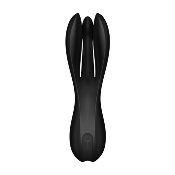 Клиторальный вибратор Satisfyer Threesome 2 Black, 3 гибких пальчика, 3 мотора
