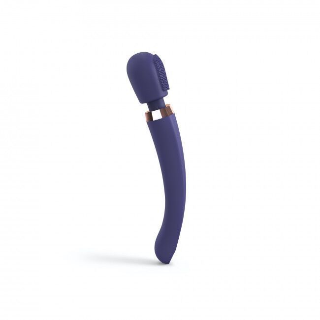 Вібромасажер з силіконовою щіточкою Love to Love Brush Crush &ndash; Midnight Indigo