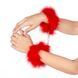 Наручники Secret Play Feather Handcuffs, красные