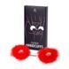 Наручники Secret Play Feather Handcuffs, красные