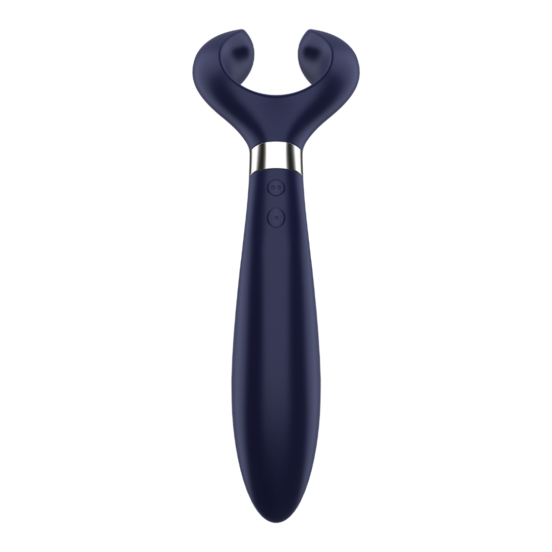 Вибратор для пар Satisfyer Endless Fun Blue, три мотора, многофункциональный