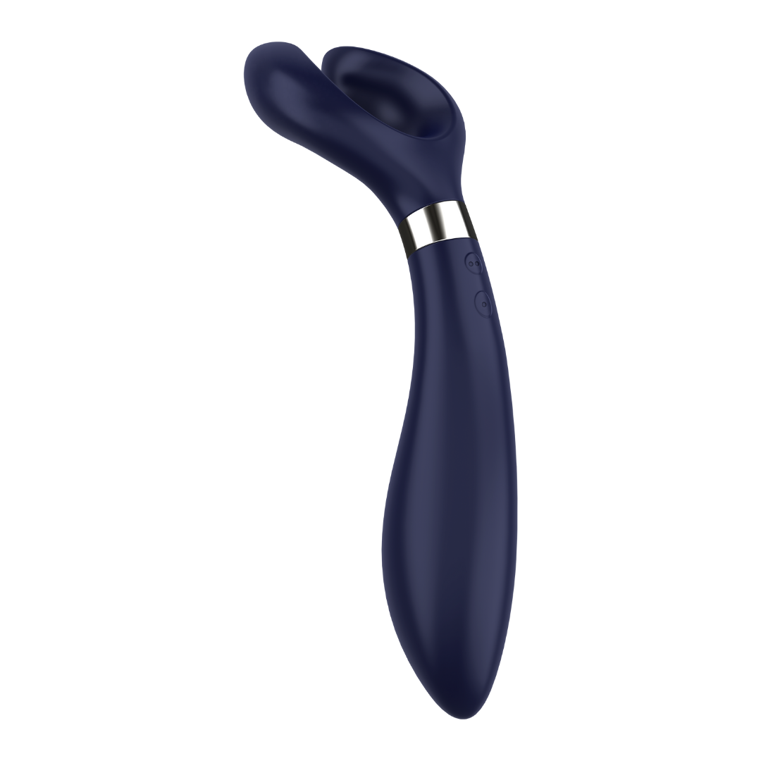 Вибратор для пар Satisfyer Endless Fun Blue, три мотора, многофункциональный