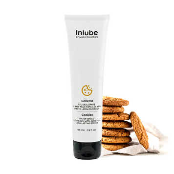 Съедобный лубрикант на водной основе вкус: печенье INLUBE Nuei, 100 мл