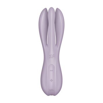 Клиторальный вибратор Satisfyer Threesome 2 Violet, 3 гибких пальчика, 3 мотора