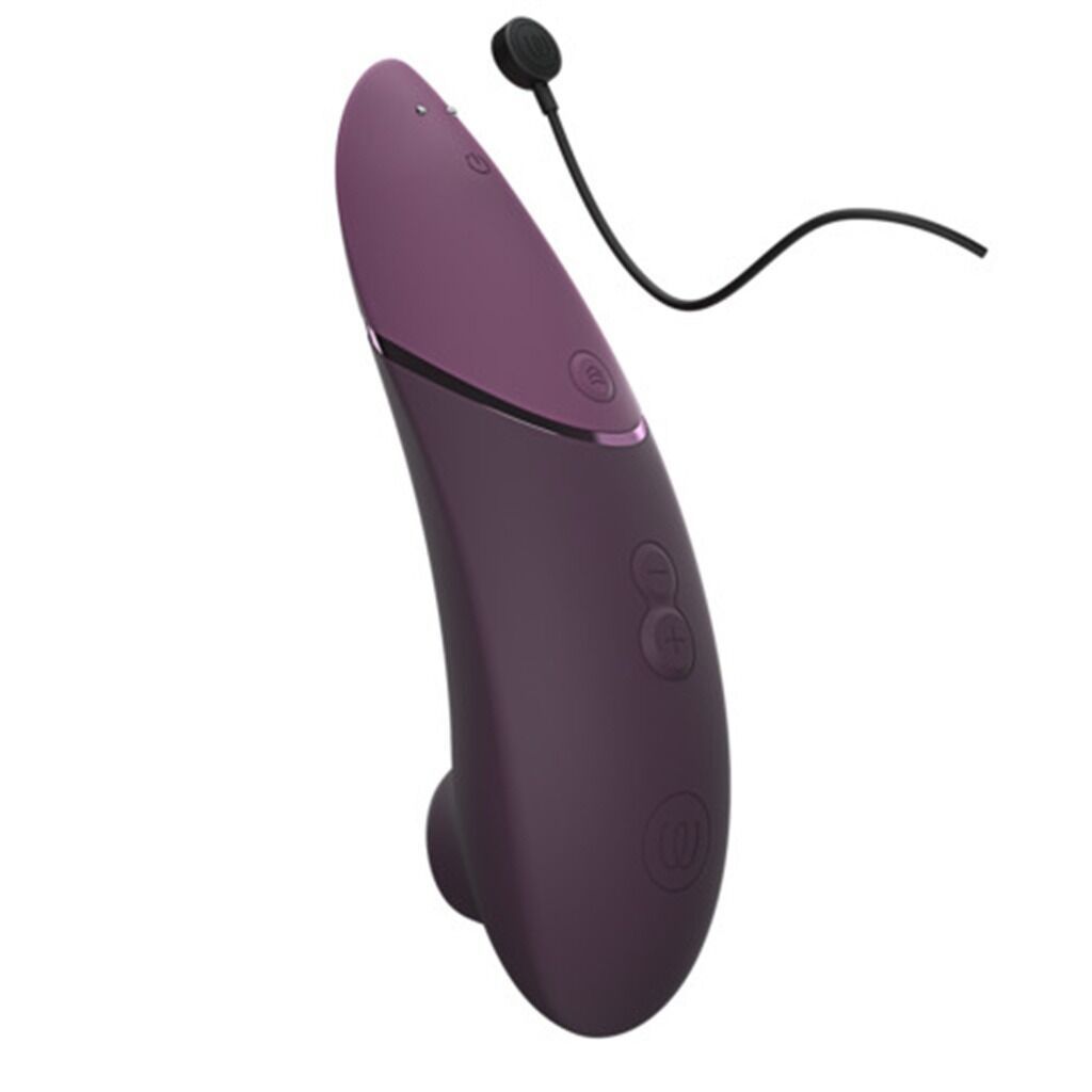Вакуумний кліторальний стимулятор Womanizer Next Dark Purple, 3D Pleasure Air, 14 рівнів інтенсивності