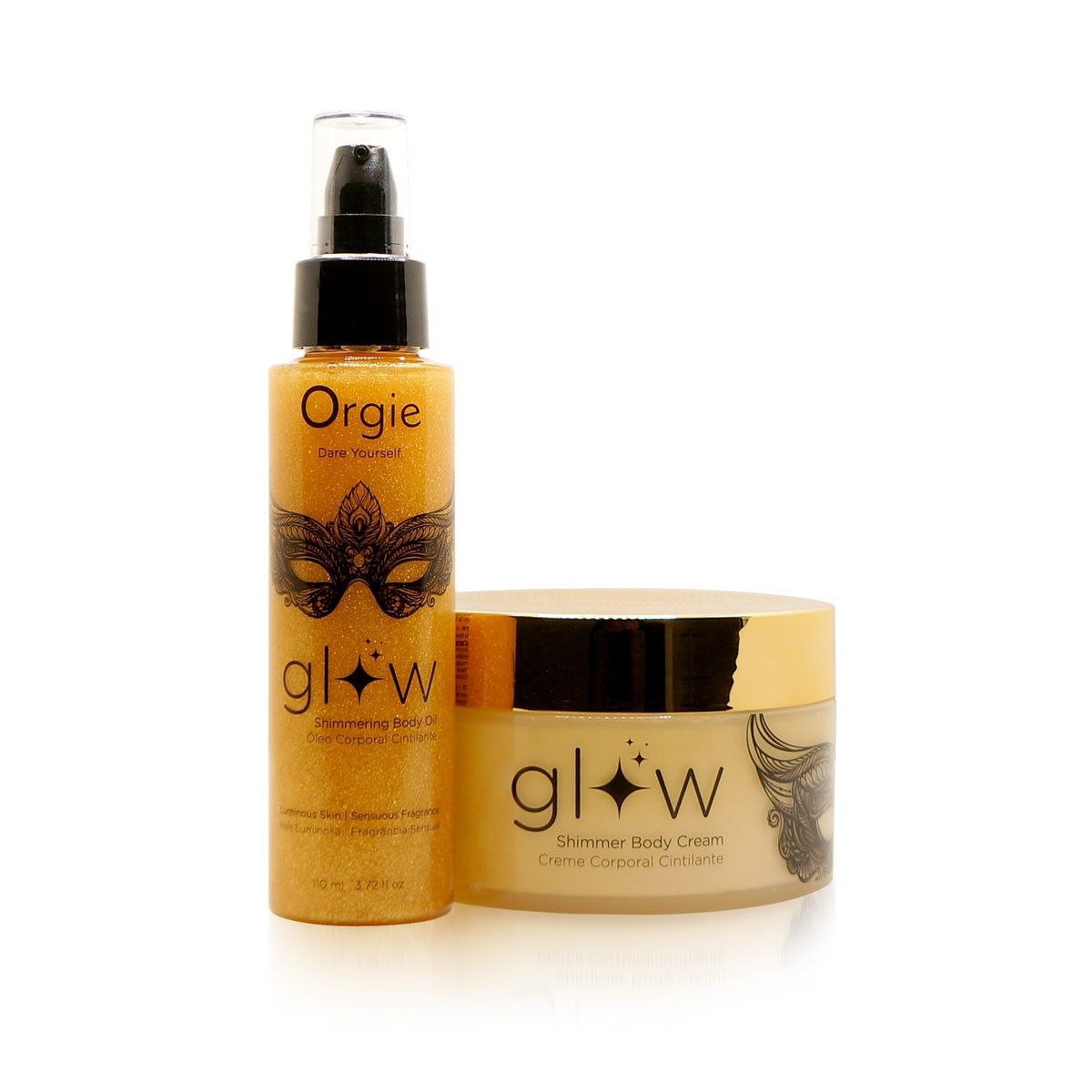 Крем-шимер для тіла Orgie &ndash; Glow Shimmering Body Cream, чуттєвий аромат-афродизіак, зволоження, 250 мл