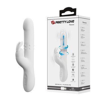 Вибратор-кролик Pretty Love Reese Vibrator White