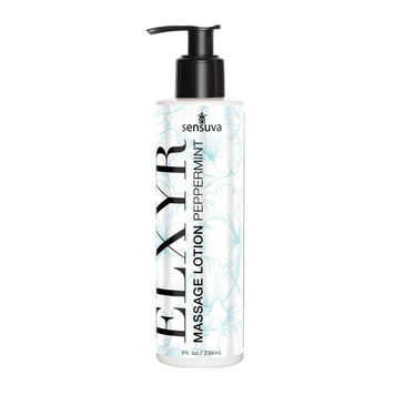Лосьон для массажа ног и ступней Sensuva ELXYR Massage Lotion Peppermint (236 мл)