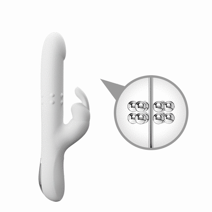 Вібратор-кролик Pretty Love Reese Vibrator White