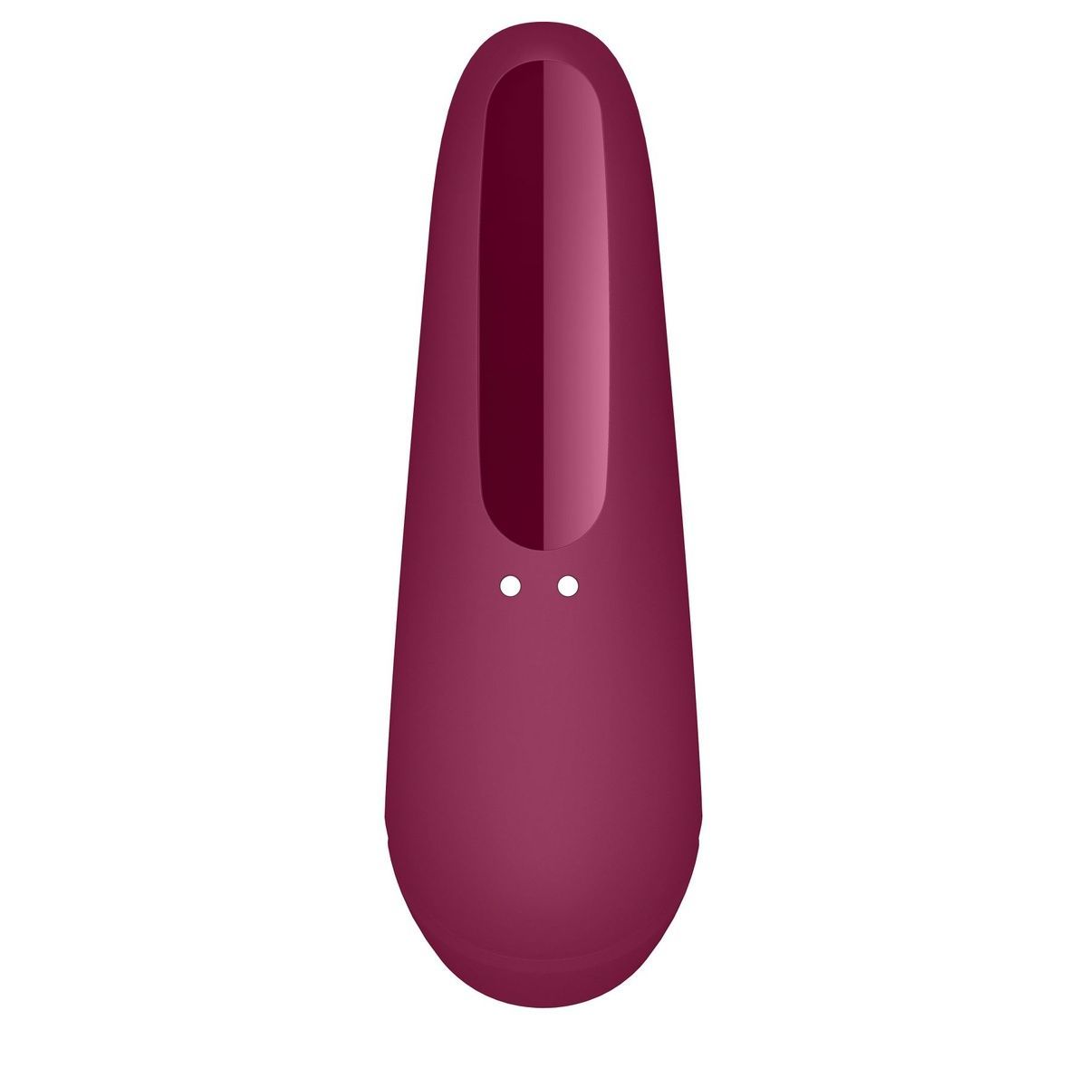 Вакуумный клиторальный стимулятор Satisfyer Curvy 1+ Rose Red с управлением через интернет