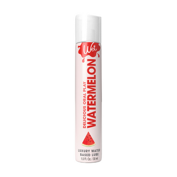 Лубрикант на водной основе Wet Oral Play Watermelon (30 мл), съедобный, без сахара