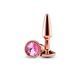 Анальная пробка NS Novelties Rear Assets - Tapered - Small - Rose Gold - Pink