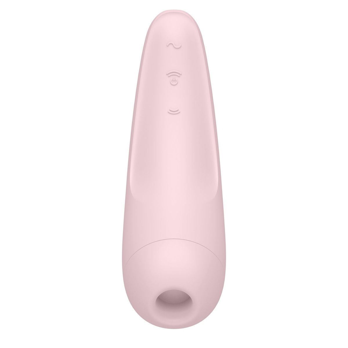 Вакуумный клиторальный стимулятор Satisfyer Curvy 2+ Pink с управлением через интернет