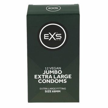Презервативы EXS Jumbo Extra Large Condoms, 12 шт