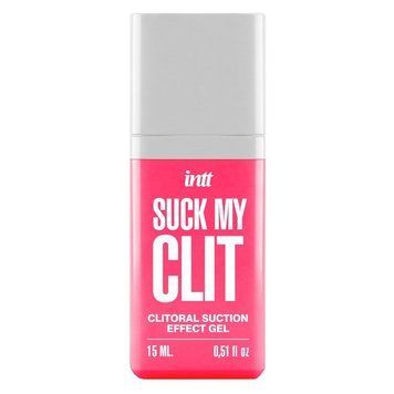Кліторальний гель з ефектом посмоктування Intt Suck My Clit Wild Strawberry (15 мл)
