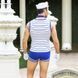 Мужской эротический костюм морячка "Изголодавшийся Робин" One Size: шорты, майка, перчатки, платок,, One size