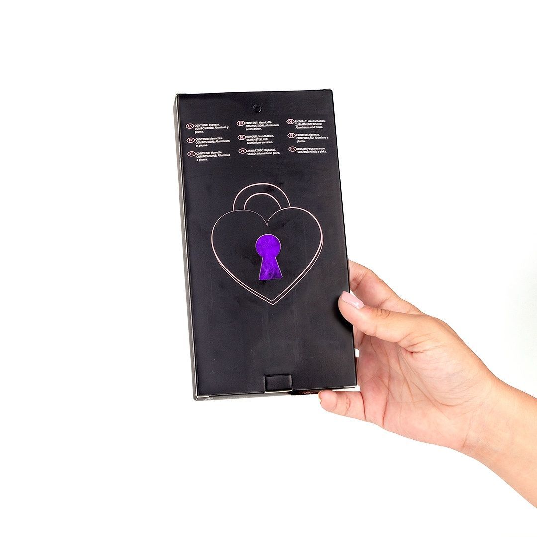 Наручники Secret Play Feather Handcuffs Purple