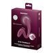 Вагінально-кліторальний вібратор Satisfyer G for Goddess 3 Wine Red для подвійної стимуляції, гнучкий