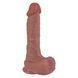 Фалоімітатор Erospace Natural Play Silicone Dildo D2, 20.6 см