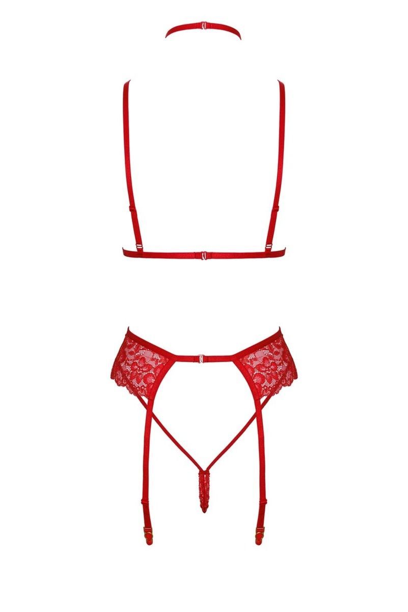 Комплект Kissable Bondage Kiss Set Red S/M