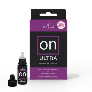 Возбуждающие капли для клитора Sensuva ON Arousal Oil for Her Ultra (5 мл) самые мощные, до 45 мин.