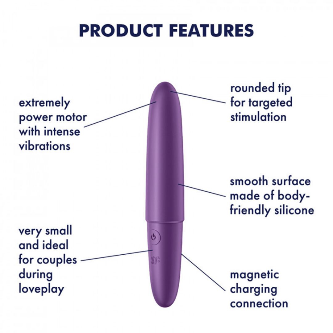 Мінівібратор Satisfyer Ultra Power Bullet 6 Violet