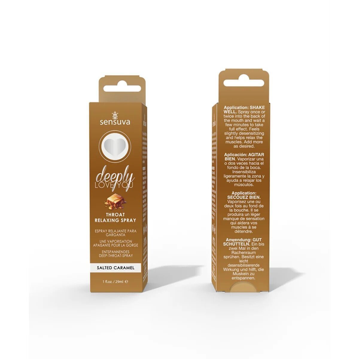 Спрей для глубокого минета Sensuva Deeply Love You Salted Caramel (29 мл)
