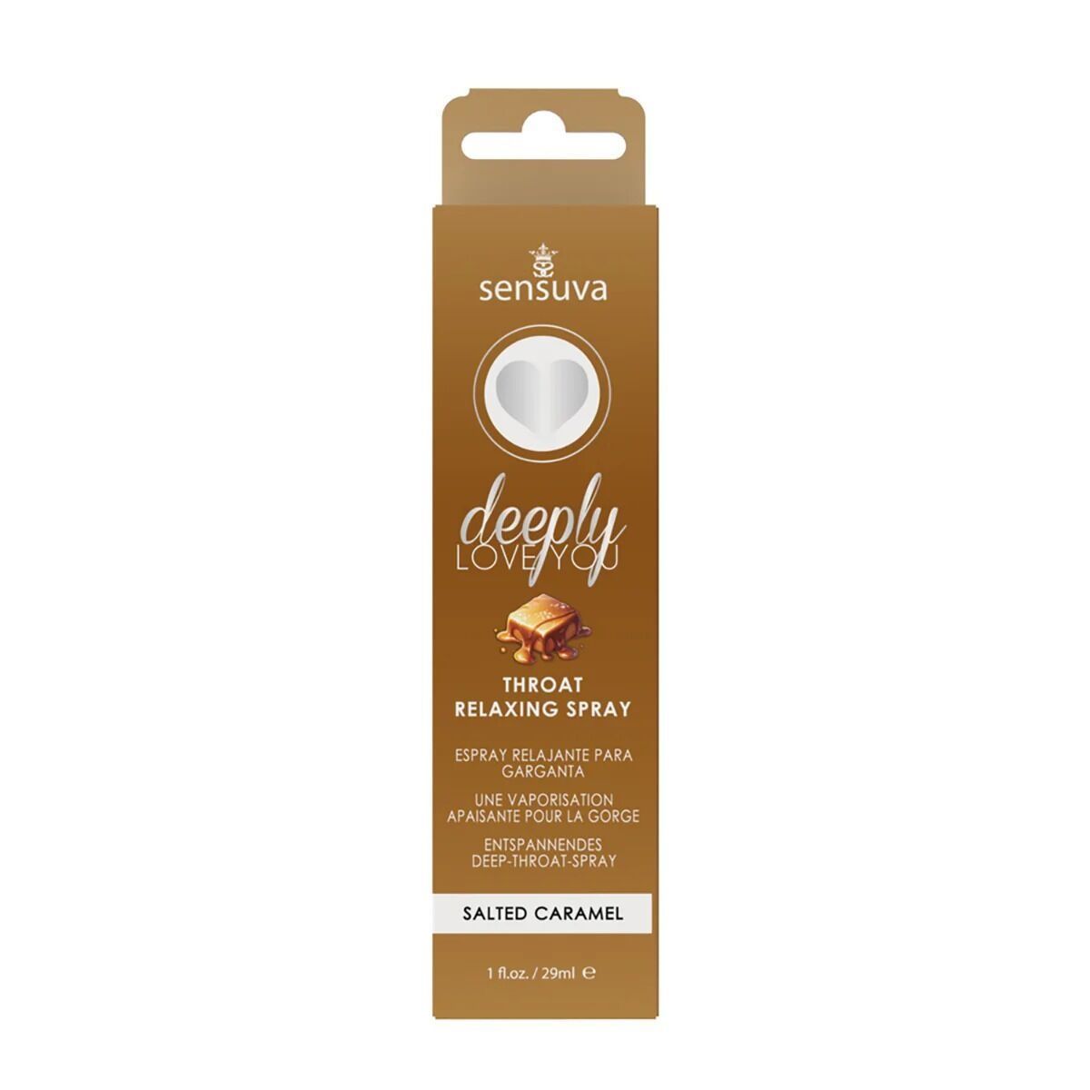 Спрей для глубокого минета Sensuva Deeply Love You Salted Caramel (29 мл)