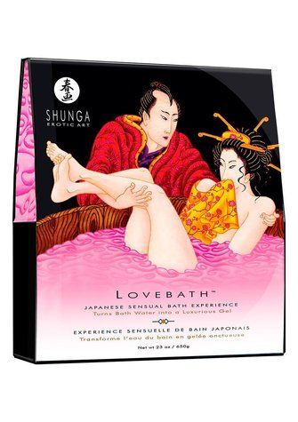 Гель для ванны Shunga LOVEBATH &ndash; Dragon Fruit 575 г, делает воду ароматным желе со SPA-эффектом