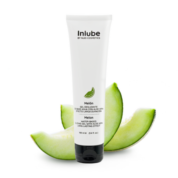 Съедобный лубрикант на водной основе INLUBE Nuei, дыня, 100 мл