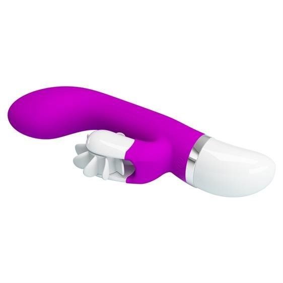 Вибратор-кролик с имитацией кунилингуса Pretty Love Sheila Rolling Vibrator Purple