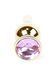 Анальна пробка Jewellery Gold BUTT PLUG Rose