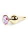 Анальна пробка Jewellery Gold BUTT PLUG Rose