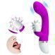 Вибратор-кролик с имитацией кунилингуса Pretty Love Sheila Rolling Vibrator Purple