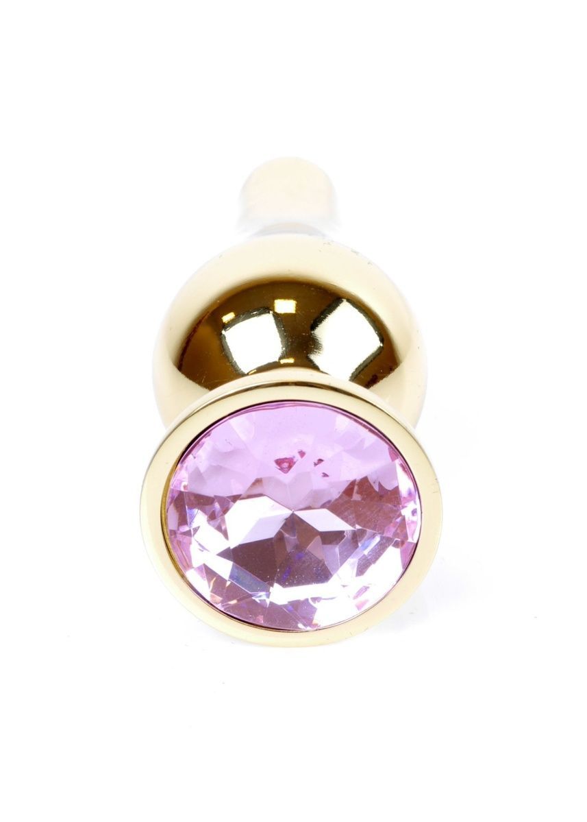 Анальна пробка Jewellery Gold BUTT PLUG Rose