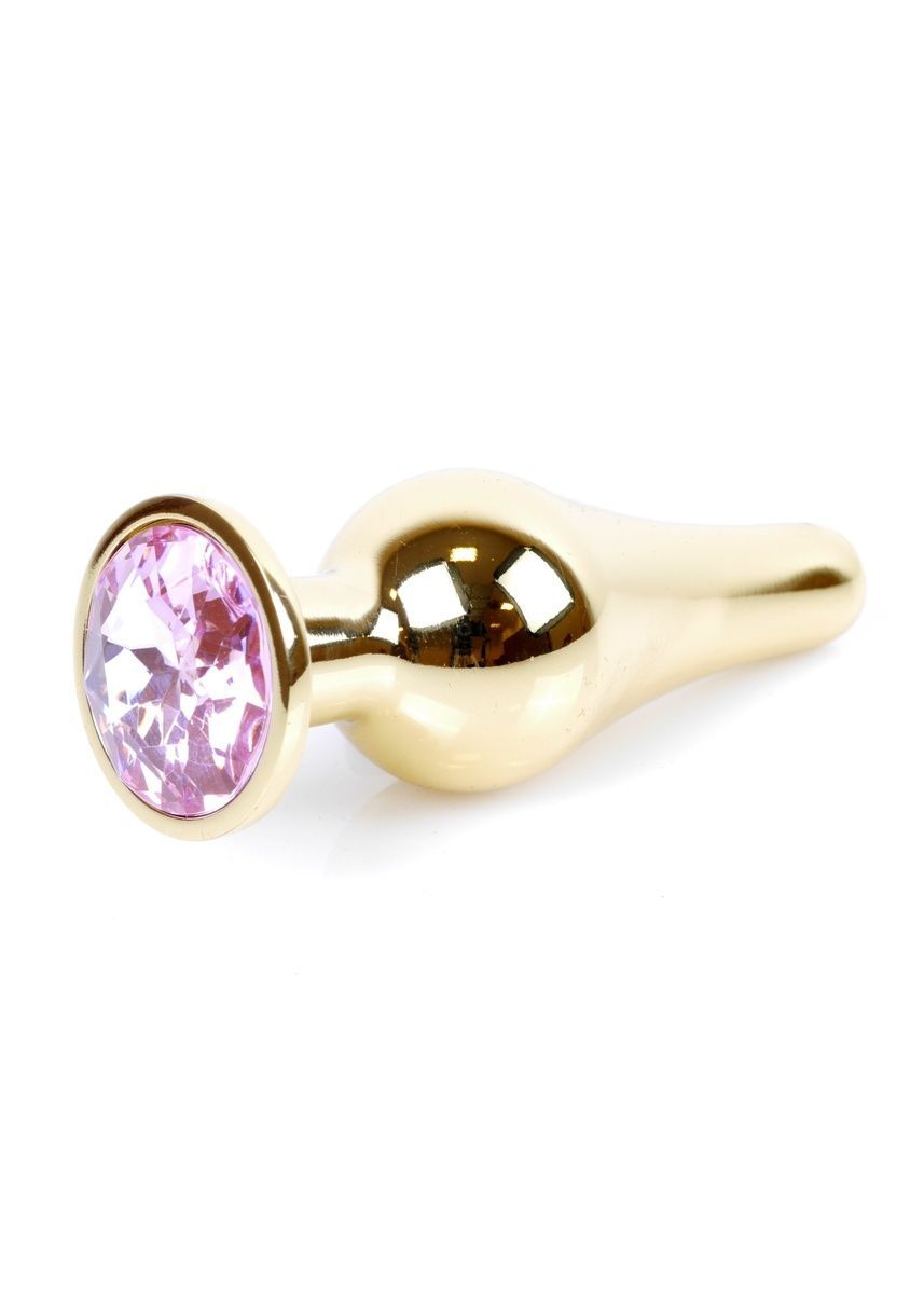 Анальна пробка Jewellery Gold BUTT PLUG Rose