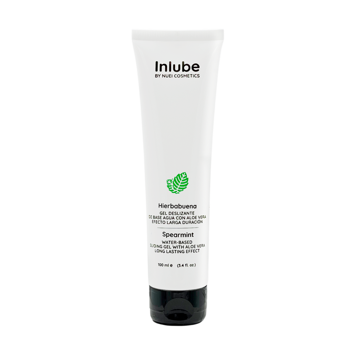 Їстівний лубрикант на водній основі INLUBE Nuei, ніжна м'ята, 100 мл
