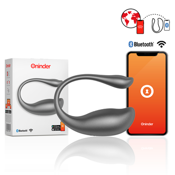 Смарт виброяйцо, черное Oninder